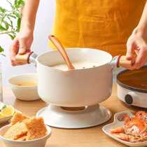 Millet pleasant element non-stick soup pot stew pot multi-function cooking porridge household gas induction cooker universal diameter 20cm