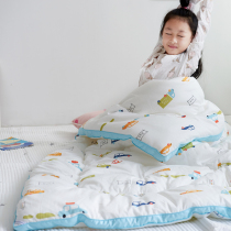 Autumn and winter childrens winter quilt thickened kindergarten pure cotton cartoon 1 2 meters nap quilt quilt core cotton single bed