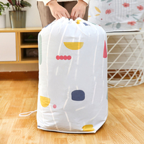 Storage bag large household quilt storage bag Moving packing clothing finishing bag quilt clothes artifact