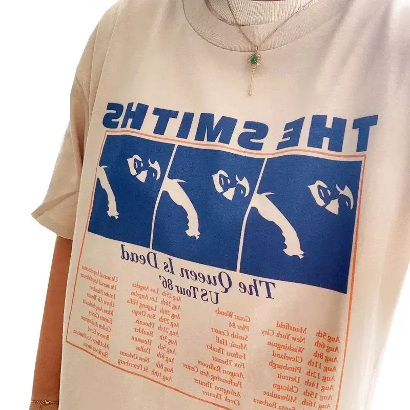 Футболка The Smiths OPS Tees Retro Женская поп-инди-панк рок
