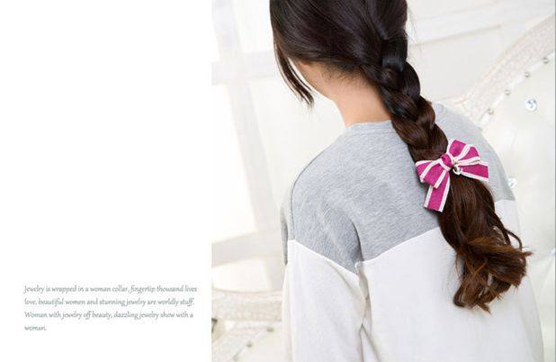 Accessoire coiffure en tissu - Ref 1202682 Image 3