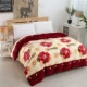 Chăn bông san hô mùa đông cộng với nhung dày ấm flannel đơn mảnh 1,5 m 200 × 230cm chăn đôi 	chăn phao siêu rẻ	