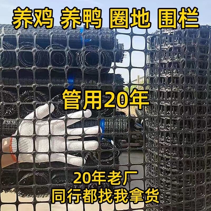 Plastic Mesh Chicken Fence Net Fish Pond Breeding Protective Fence Vegetable Garden Orchard Fence Isolation Chicken Netting Corn