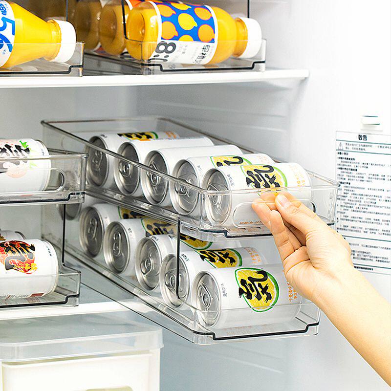 Refrigerator canned PET beer beer collection box Province Space Cola Sprite frame
