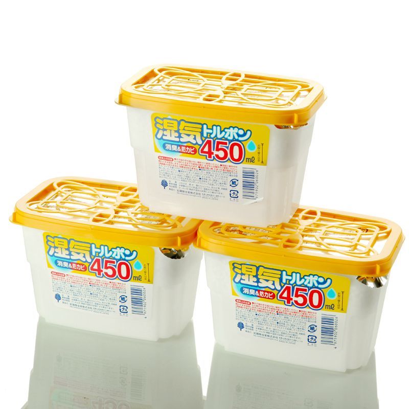 Japan Import Home Indoor wardrobe Desiccant Moisture-Proof Moisture-proof Hygroscopic Agents Dehumidification Box Granules 3 boxes