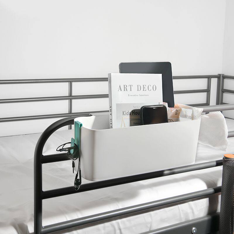 University Students Dormitory Bedside Racks free of perforated wall-mounted dorm room with vinzer bed bedside hanging basket