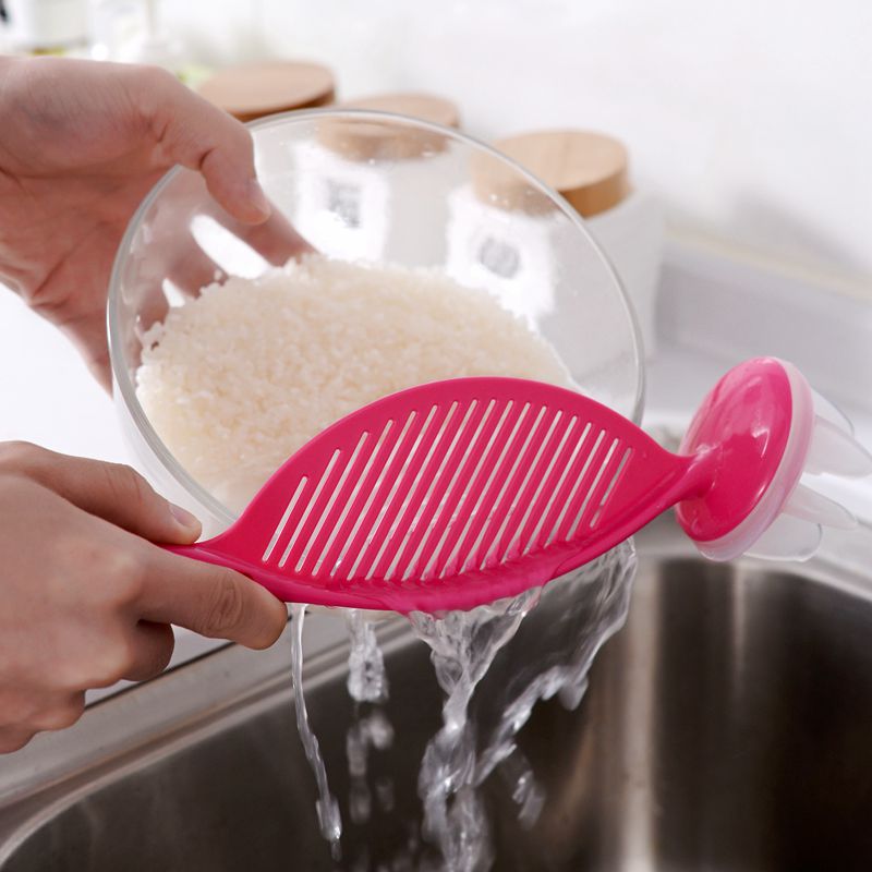 Japan imported kitchen Tampoo without wounding hands washing rice rod wash household mixing rod rice spoon rice rod