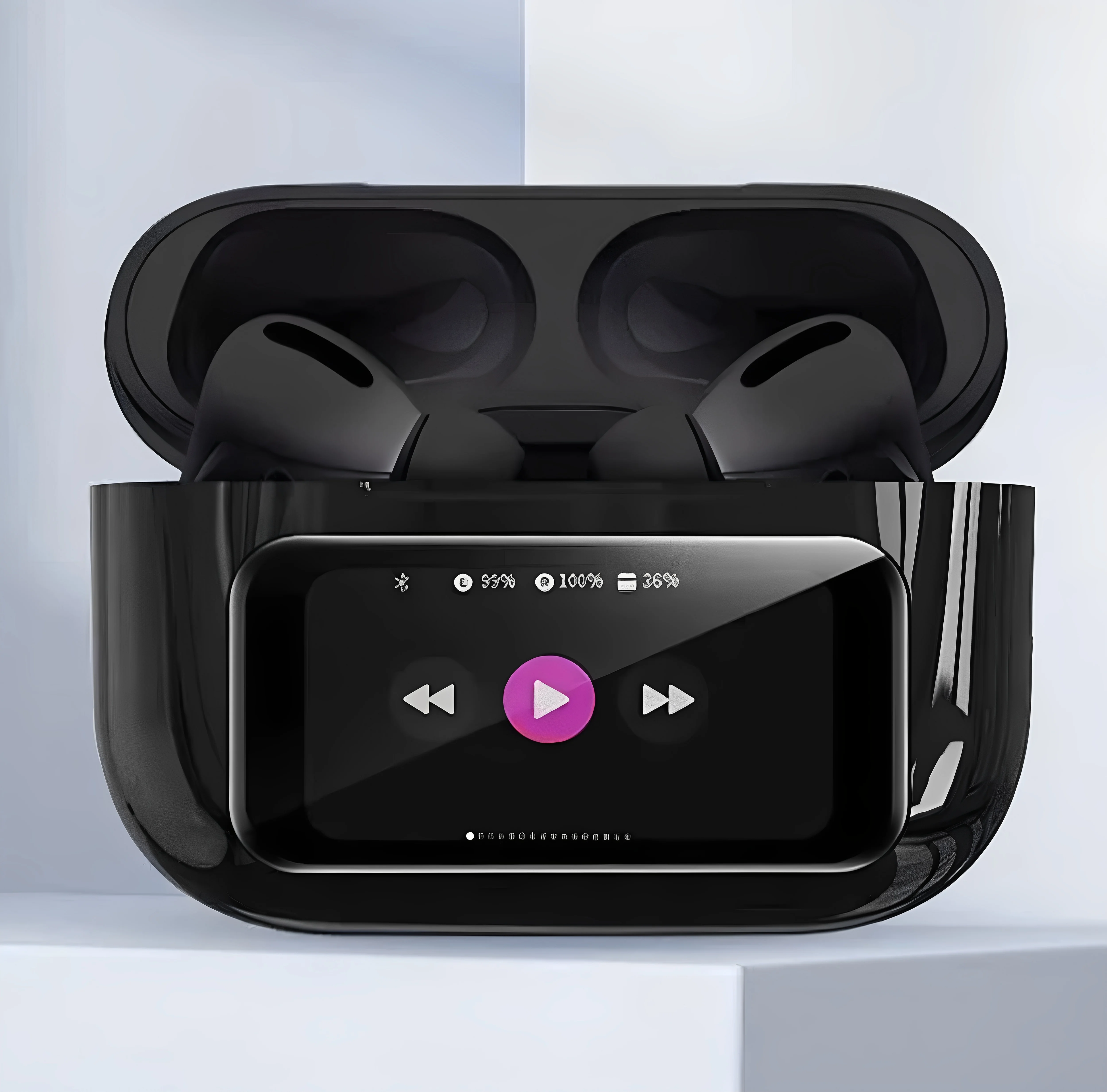 Яблоко, беспроводные наушники, универсальный экран, новая коллекция, Bluetooth, Android