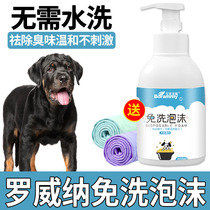 Roviner special Puppy dog puppies free of shitzer pets Dry cleaning foam Foam Anti-odor Shampoo Bubble bath lotion