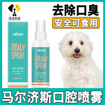 Marzis Dog Garment Easible Pet Steam Defect Spray Dental Cleaning Supplies