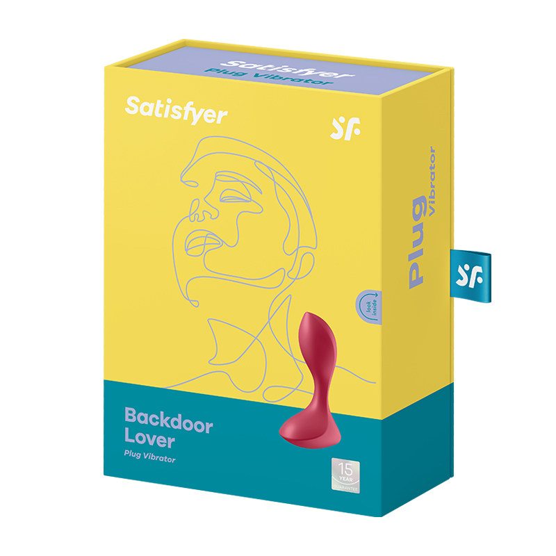 Satisfyer Backdoor Lover Эврика после суда анальную пробку подходит для мужчин и женщин восторг игрушка статьи 