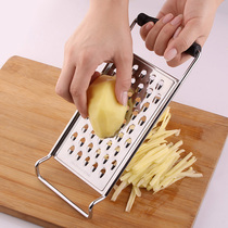  High-quality stainless steel wire cleaner Multi-function vegetable cutter Shredded potato shredder Grater slicer