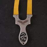 Точная рогатка из нержавеющей стали, дорожная олимпийская игрушка с плоскими резинками