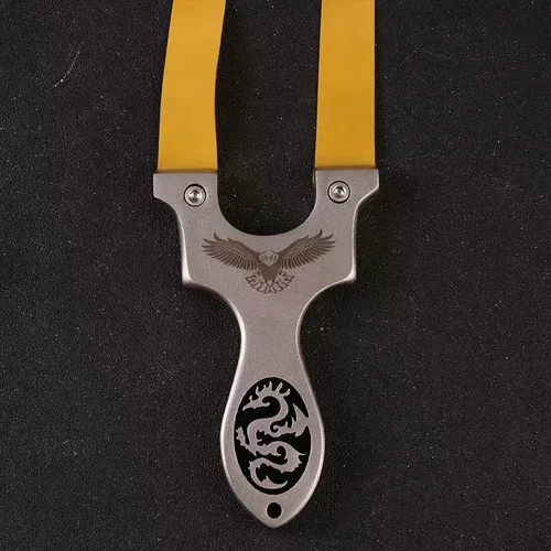 Точная рогатка из нержавеющей стали, дорожная олимпийская игрушка с плоскими резинками