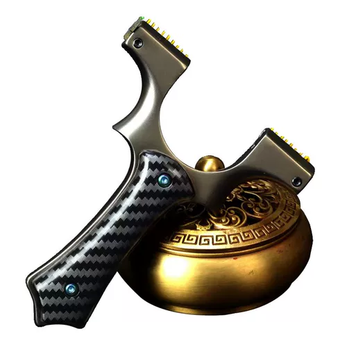 Высокоточная дорожная рогатка с плоскими резинками для взрослых из нержавеющей стали