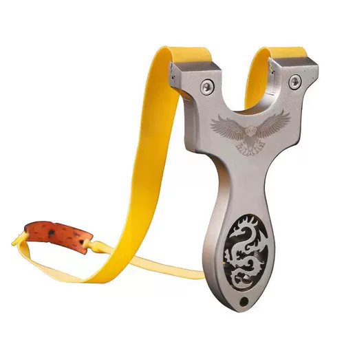 Точная рогатка из нержавеющей стали, дорожная олимпийская игрушка с плоскими резинками