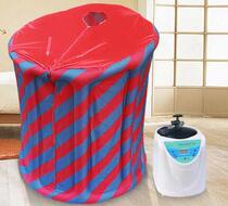 Adult bath foldable tub family home Khan steam room sweat steaming box fumigation machine dual-purpose steam sauna box