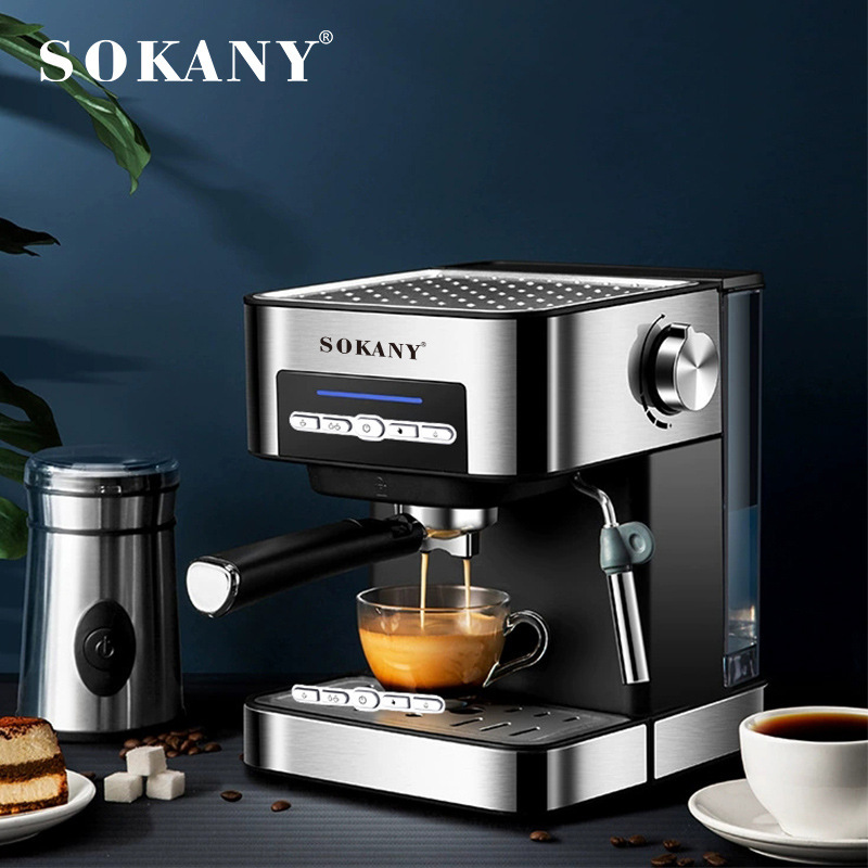 Sokany6862 Espresso Machine Multi-Functional Home Office Capsule Powder Dual-Purpose Espresso Machine