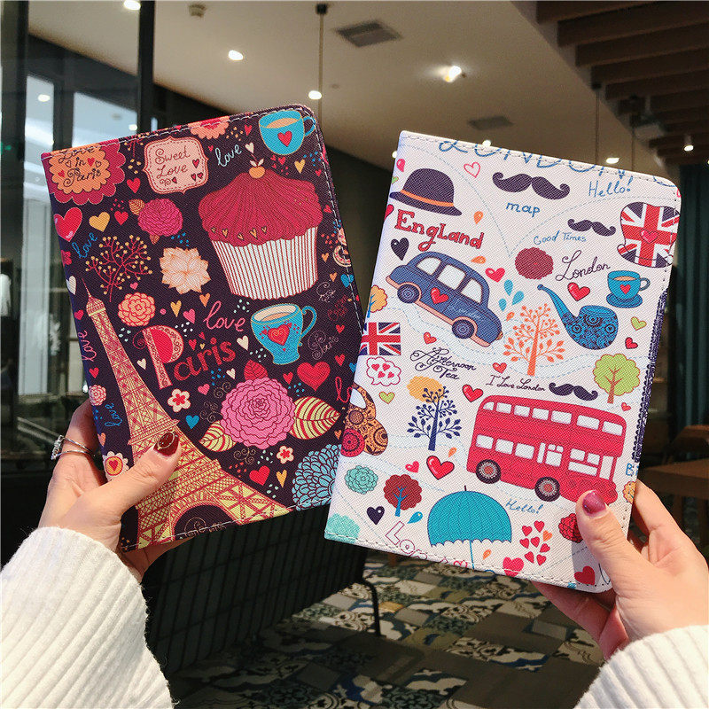 2019 new iPad 10 2 inch protective sleeve 9 7 all-bag silicone mini 4 cute mini3 anti-fall 5 soft shell 6