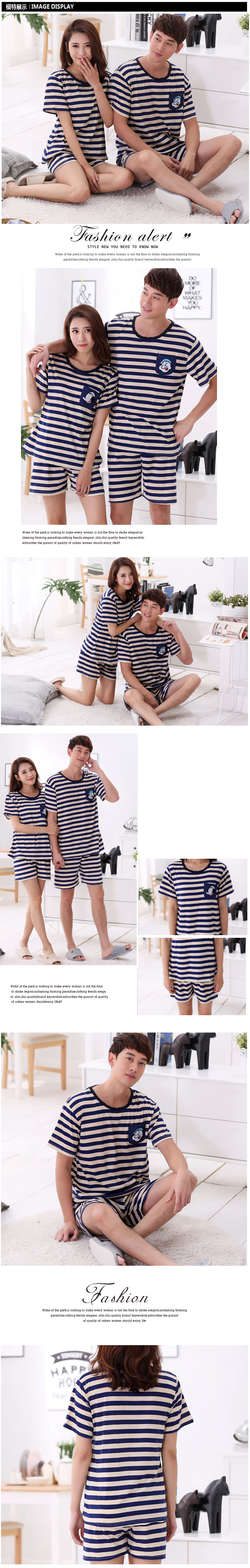 Pyjama mixte en Polyester Polyester à manche courte - Ref 3005994 Image 15