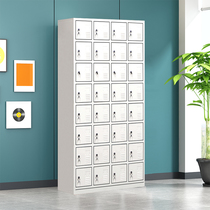 Hangzhou Factory 32 doors Tin Cabinet Canteen Bowls Cabinet Dorg Staff Lockers Tin Multiple Doors With Lock Workshop Shoes Cabinet