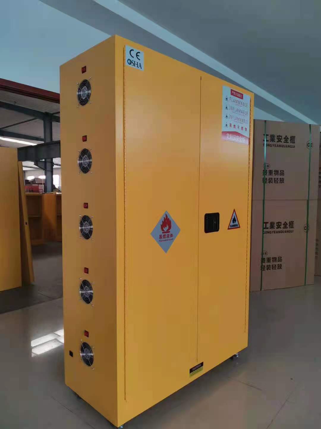 Community Property Electric Car Charging Cabinet With Heat Dissipation Exhaust Workshop Explosion Prevention Cabinet Fire Protection Anti-Corrosive Chemicals Safety Cabinet