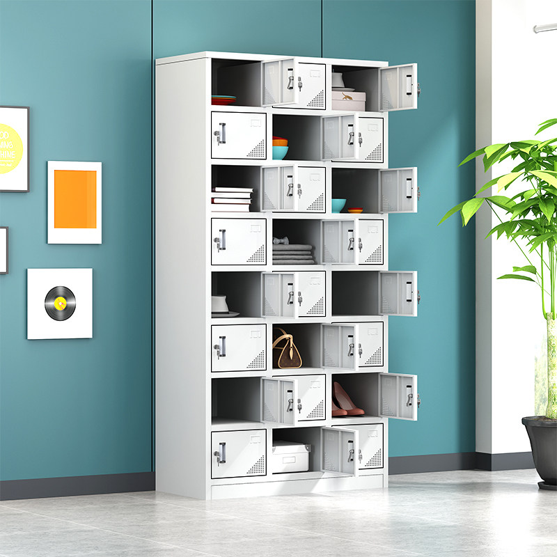 Staff staff 24 steel iron locker cafeteria cafeteria cup cabinet multiple panels tool cabinet workshop cup cabinet