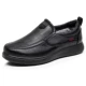 Властные черные мужские хлопковые туфли MP-242