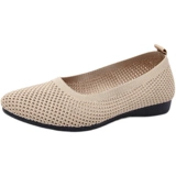 Слипоны, летние туфли, дышащая повседневная обувь для матери, нескользящие сандалии