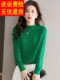 Jiaxing ເຄິ່ງ turtleneck ເສື້ອ sweater ສີຂາວແມ່ຍິງດູໃບໄມ້ລົ່ນ 2023 ໃຫມ່ຂອງແມ່ຍິງກາງຄໍເສື້ອບາງ knitted bottoming