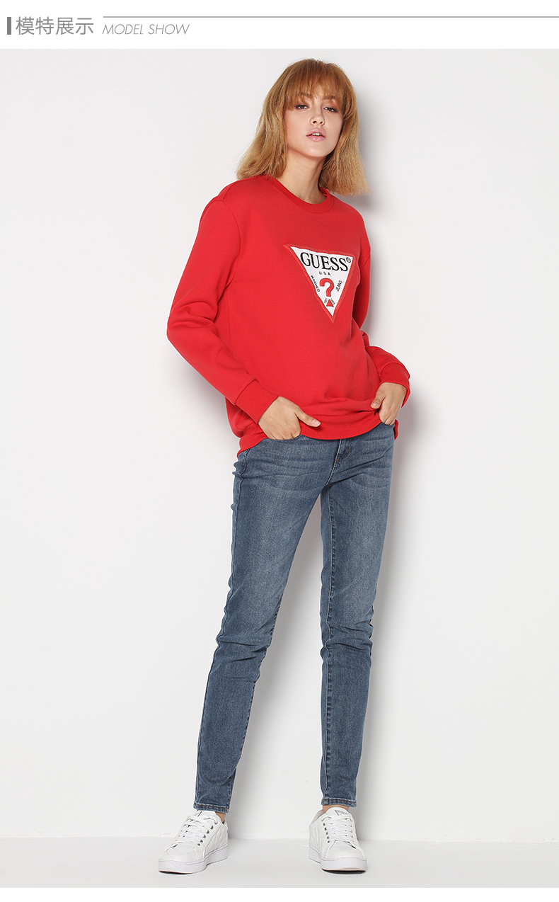 Sweatshirt femme GUESS - Ref 3217360 Image 10