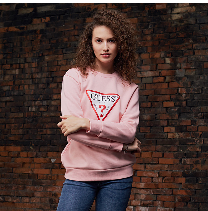 Sweatshirt femme GUESS - Ref 3217360 Image 7