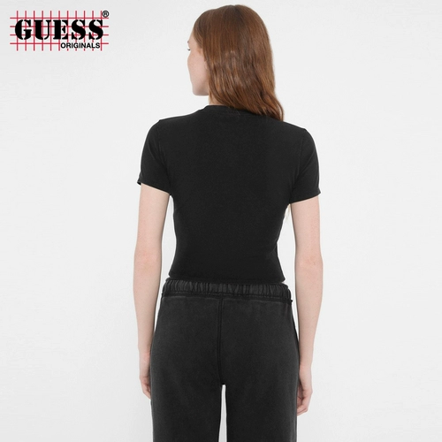 GUESS Originals Женский сплошной цветовой логотип с коротки