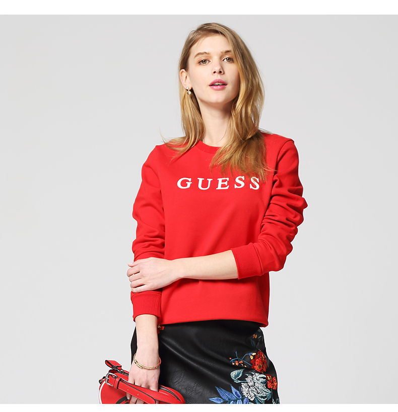 Sweatshirt femme GUESS en Coton - Ref 3213995 Image 11