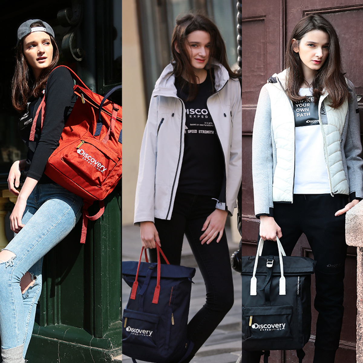 Discovery Expedition 中性双肩背包 20L 双重优惠折后￥139.41包邮 3色可选