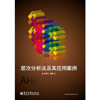 Hierarchical Analysis Method and Its Application Cases Zhang Bingjiang Electronic Industry Press