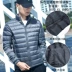 Li Ning xuống áo khoác nam mùa đông áo gió mới ấm nam ngắn phần cổ áo xuống áo khoác nam thể thao