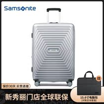 Samsonite Samsonite DY2 travel suitcase universal wheel pure PC trolley box mall with chassis