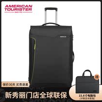 (Special sale soft box) American travel trolley suitcase 20 inch boarding box 24 inch universal wheel suitcase BG6