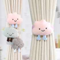 Creative cartoon curtain straps a pair of childrens doll curtain buckles simple modern straps tied accessories