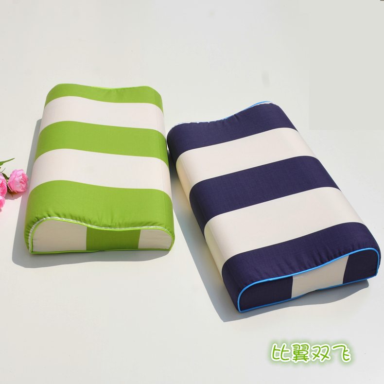 (Một đôi ảnh 2) Vỏ gối cao su Thái Lan Cotton dành cho người lớn 60x40 Vỏ gối nhớ 50x30 Trẻ em goi cao su