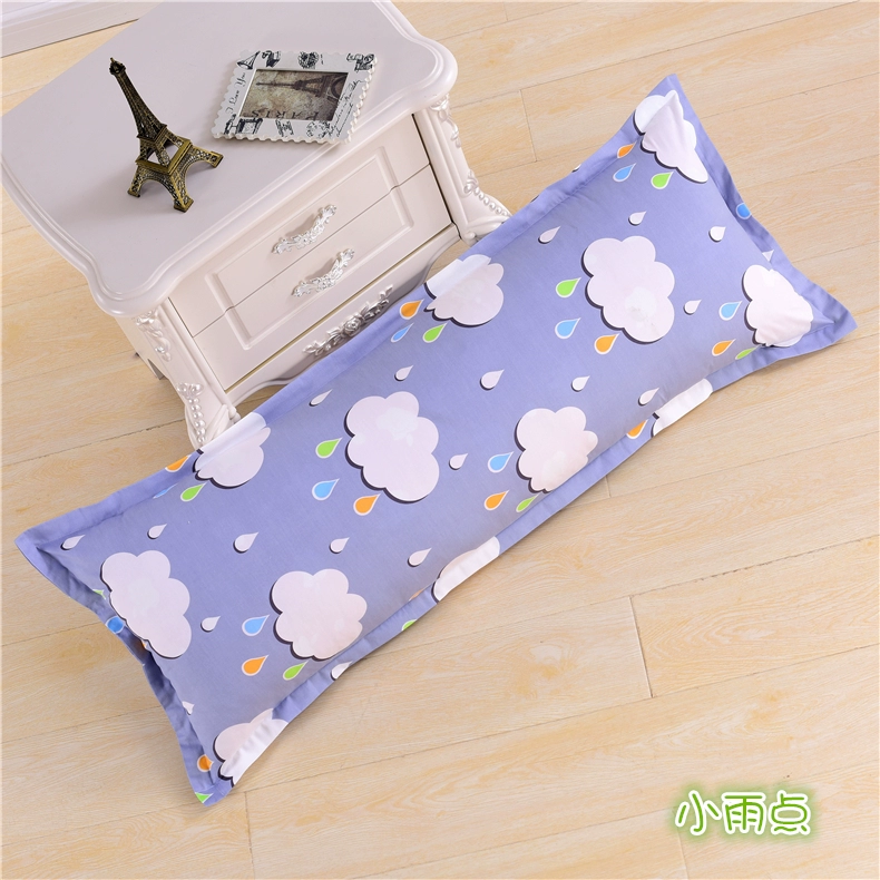 Vỏ gối đôi dài 1,5 m cotton 1,2 m cotton 1,8 m gối hoạt hình gối da gối đặt phần dài