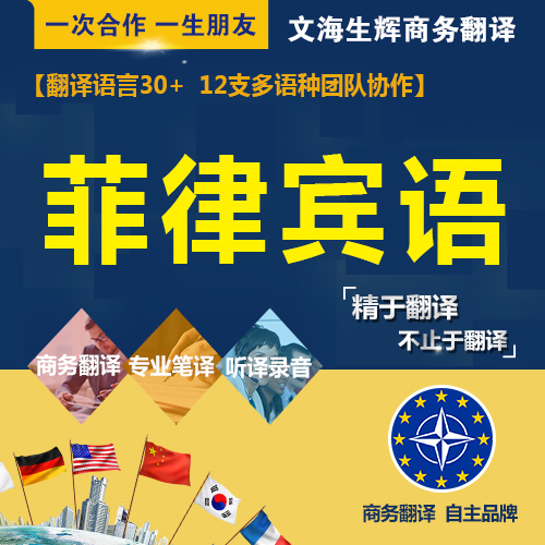 Beijing Philippine Documents Translation Embassy PPT Instructions Video Translation