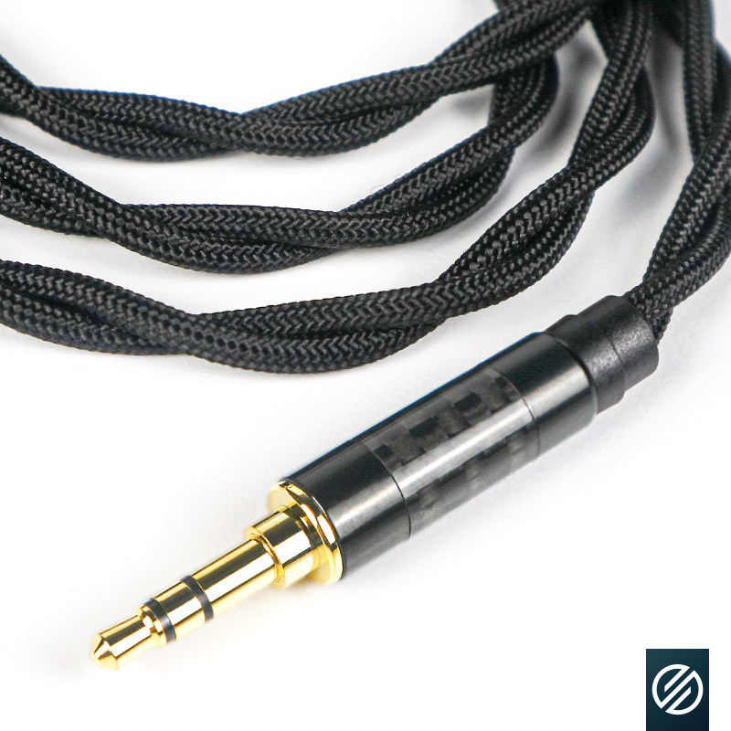 BGVP Black Roland H7 7N Monocrystalline Copper 4 Core 2 5mm Balance 4 4 Fever MMCX Earphones Upgrade Line Earplugs