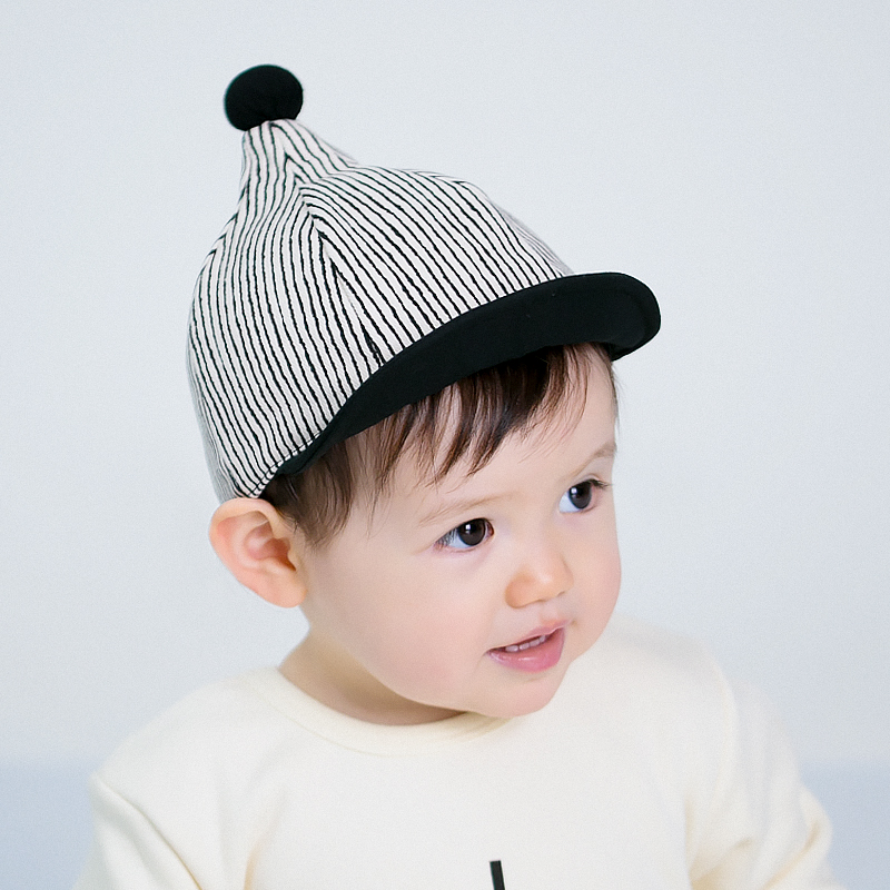 Korean baby hat spring, autumn and summer 0-36 months popular Internet celebrity handsome boys and girls version cap baby hat