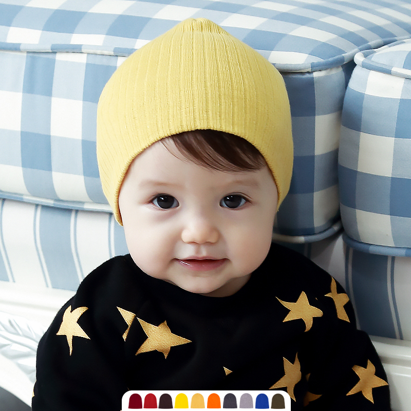 HappyPrince Han newborn baby boy and girl baby cotton warm Korean baby hat spring and autumn