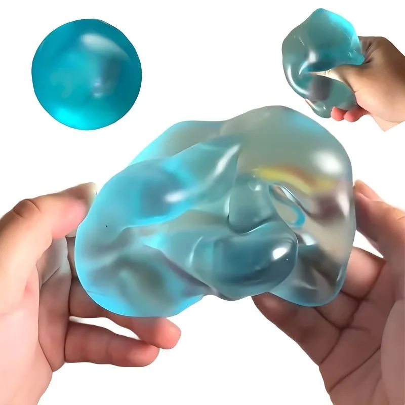 Blue Maltose Squishy Toys Anti Sss Sensory Fidgets Toy Soft Blue Maltose Squishy Toys Anti Sss Sensory Fidgets Toy Soft