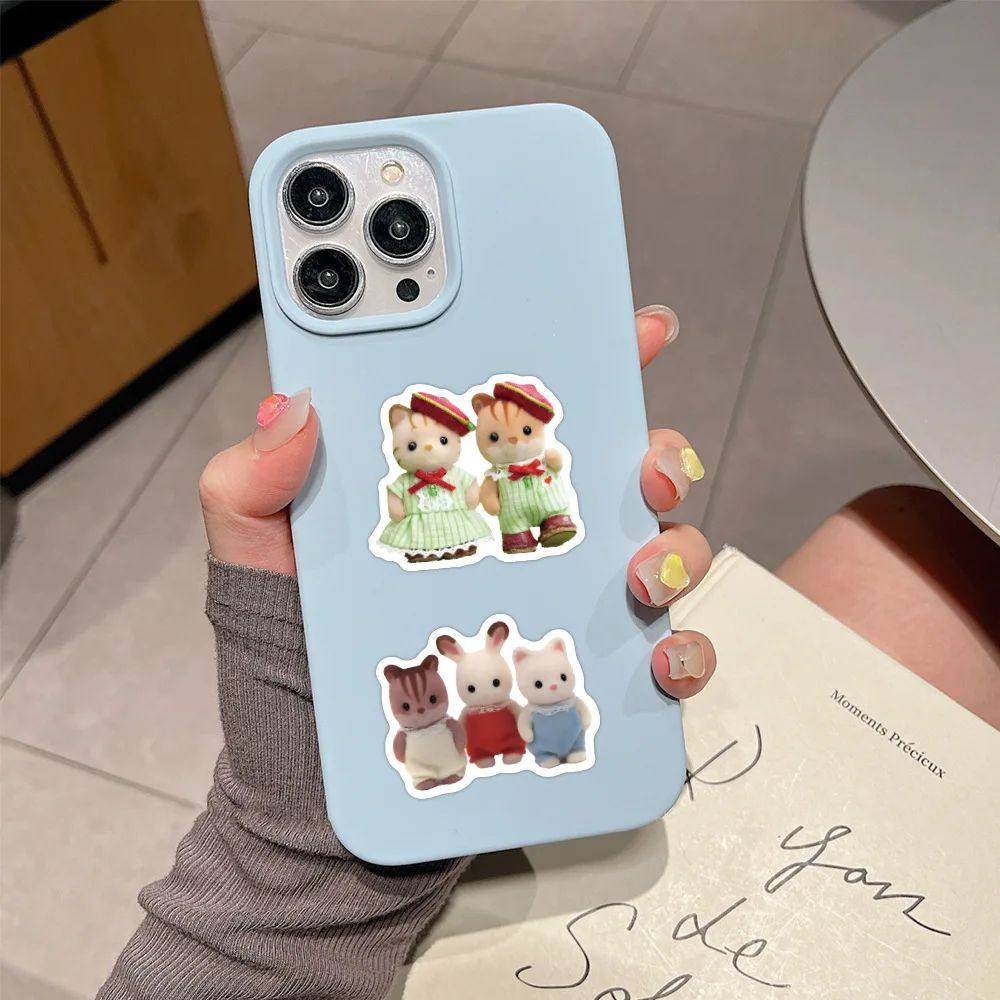Игрушка 120pcs/set calico critters stickers laptop scrapbook OTHER