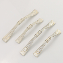 Eurostyle ivory white drawer pull handle Ming fit wardrobe door handle modern minimalist cabinet door cabinet handle