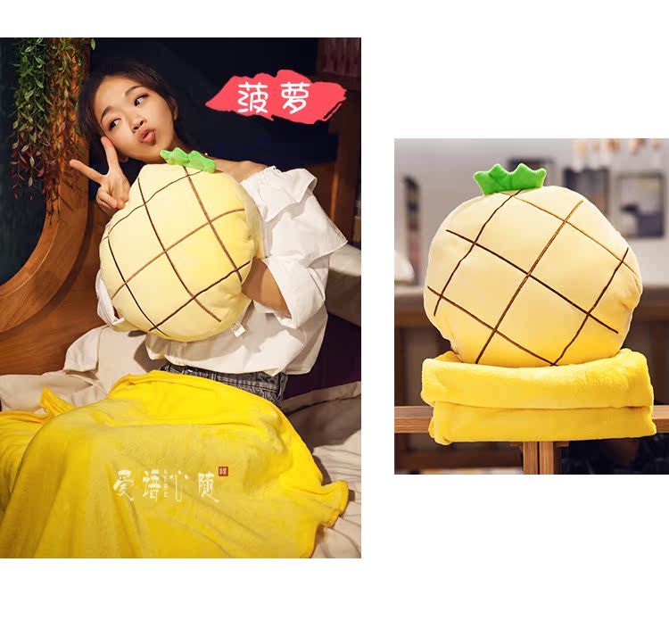 Gối văn phòng chăn đôi sử dụng gối nam và nữ đệm chăn gối gối ngủ lưới màu đỏ ấm tay phòng ngủ mọc gối tựa lưng trên giường